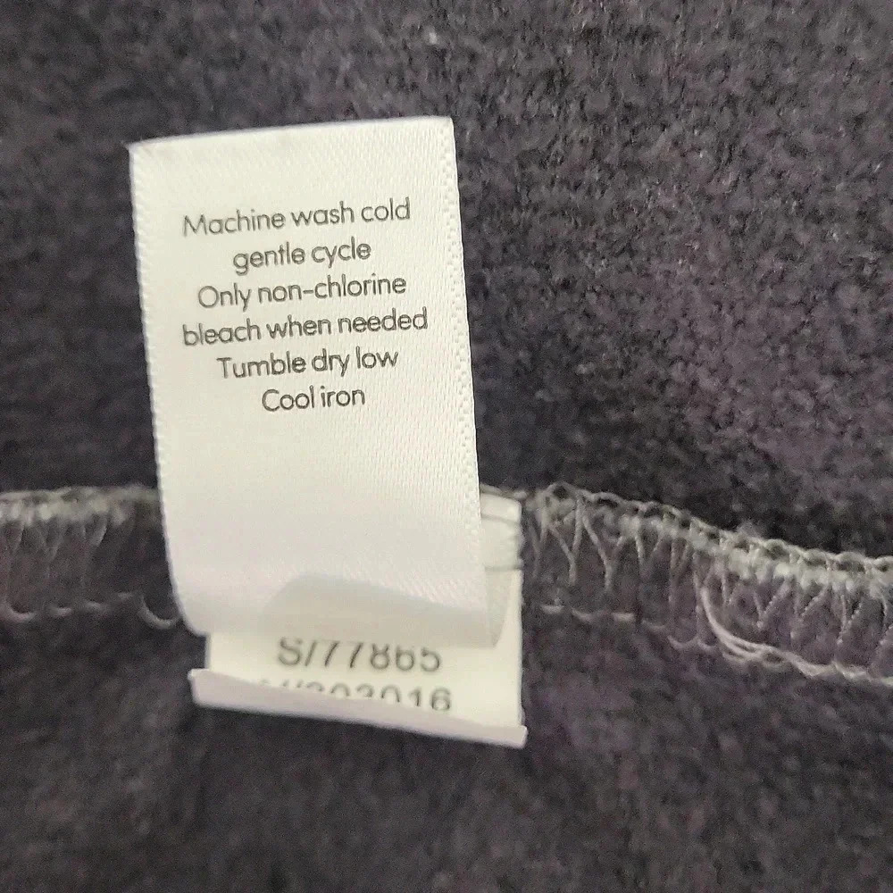 Athleta Grey Fleece Lined Round Neck Athletic Pullover Sweatshirt Womens XXS - Picture 6 of 9